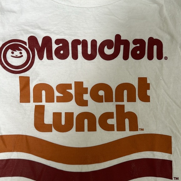Ramen Maruchan Instant Lunch Graphic Tee L - Picture 2 of 2